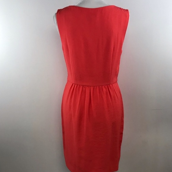 Like New!! Coral Pink J Crew Classic Fit Dress - Picture 2 of 4